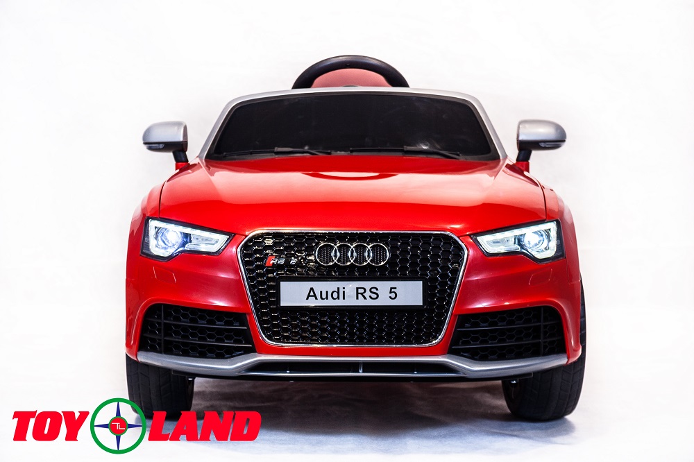 Электромобиль Audi RS5 красный  